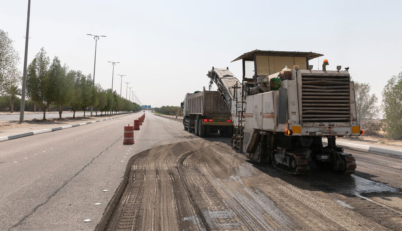 Implementing a development project for the airport road